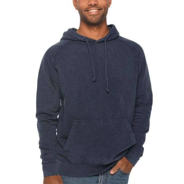 Unisex Vintage Raglan Hooded Sweatshirt Thumbnail