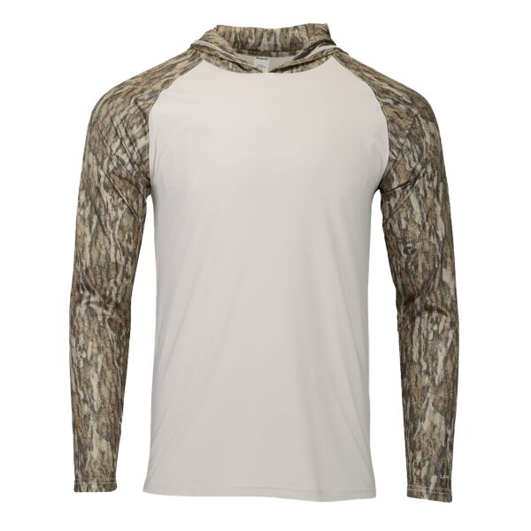 Men's Biloxi Performance Colorblocked Hooded Long Sleeve T-Shirt Thumbnail