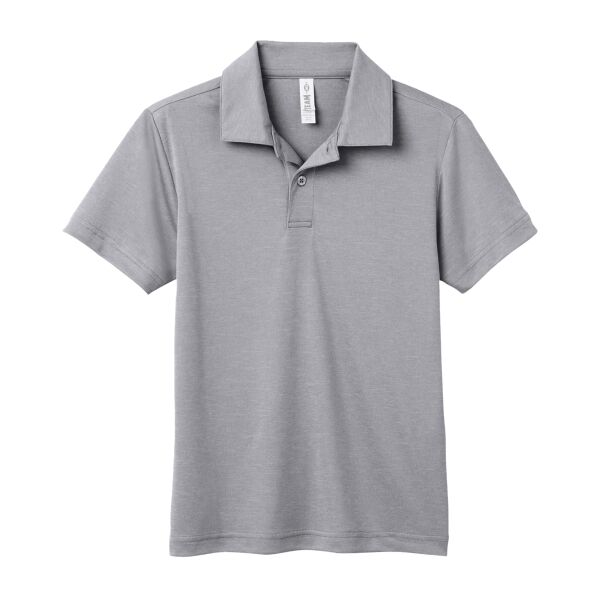 Youth Zone Sonic Heather Performance Polo Thumbnail