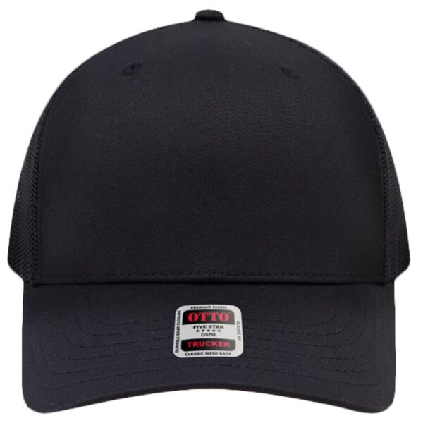 OTTO CAP® Seamless 6 Panel Mid Profile Mesh Back Trucker Hat Thumbnail