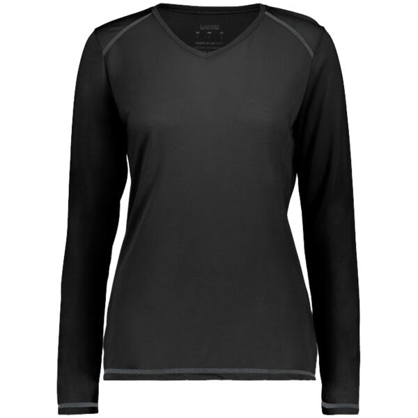 Ladies Super Soft-Spun Poly Long Sleeve Tee Thumbnail