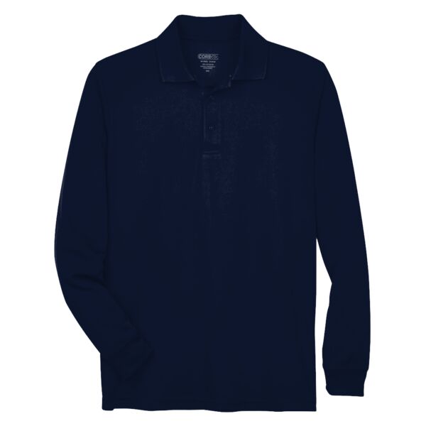 Men's Tall Pinnacle Performance Long Sleeve Piqué Polo Thumbnail