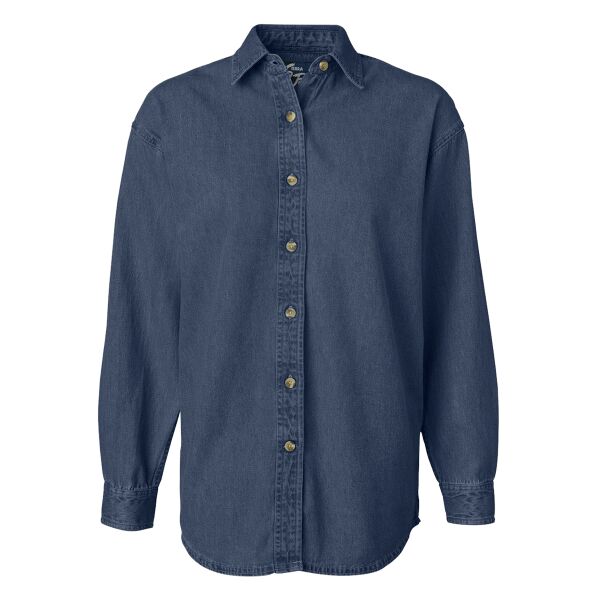 SP LDY L/S DENIM SHIRT Thumbnail