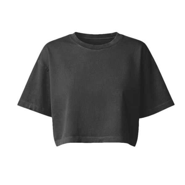 Women's Garment-Dyed Heavyweight Cropped Tee Thumbnail