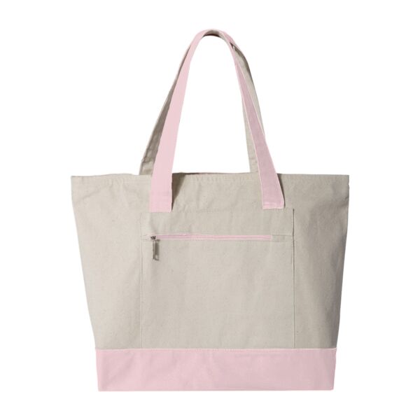 PVT LB CANVAS ZIPPR TOTE Thumbnail