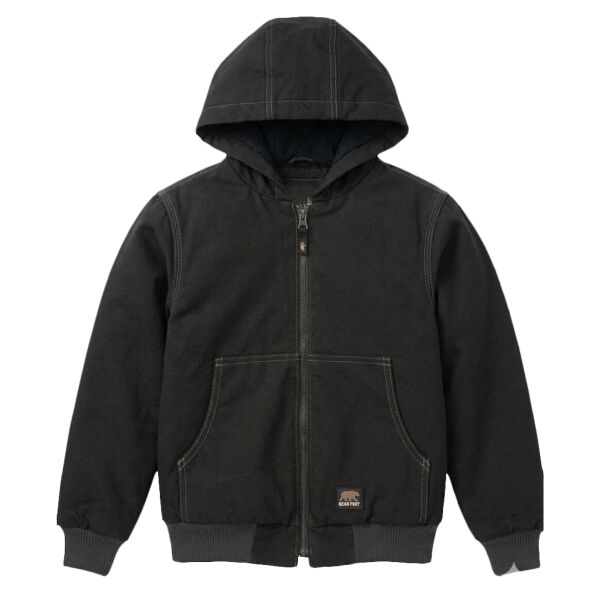 Youth Highland Softstone Duck Hooded Jacket Thumbnail