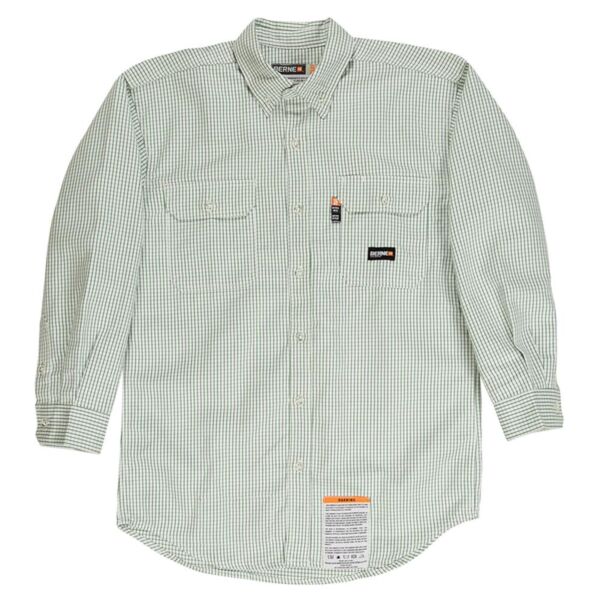 Men's Flame-Resistant Down Plaid Work Shirt Thumbnail