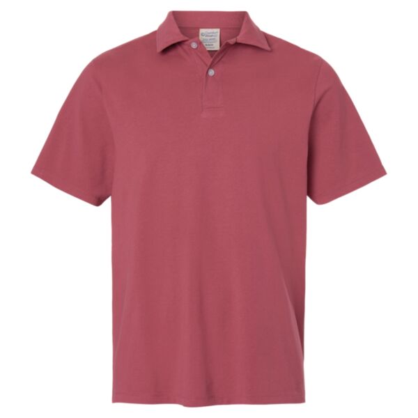 Men's Garment-Dyed Jersey Polo Thumbnail