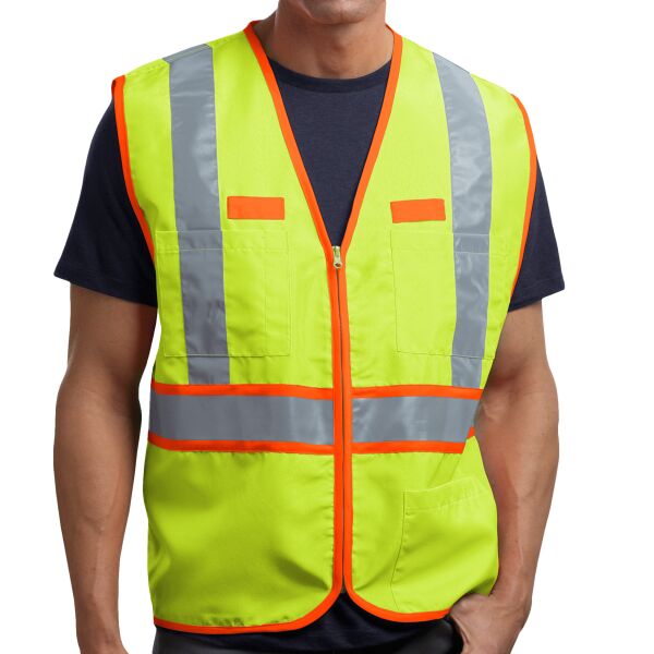 Ansi 107 Class 2 Dual Color Safety Vest Thumbnail