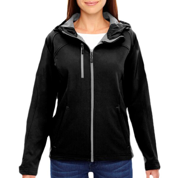 Ladies' Prospect Two-Layer Fleece Bonded Soft Shell Hooded Jacket Thumbnail