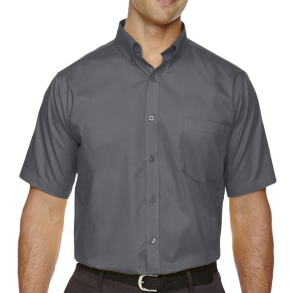 Men's Optimum Short-Sleeve Twill Shirt Thumbnail