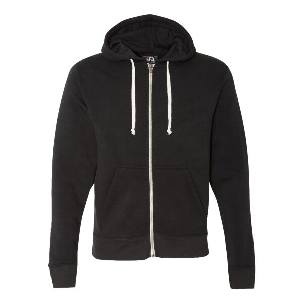 Men's Triblend Full-Zip Hooded Sweatshirt Thumbnail