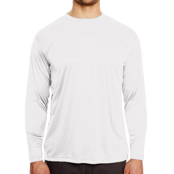 Adult Cool & Dry Sport Long-Sleeve Performance Interlock T-Shirt Thumbnail