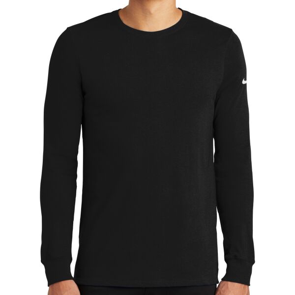 Nike Dri FIT Cotton/Poly Long Sleeve Tee Thumbnail