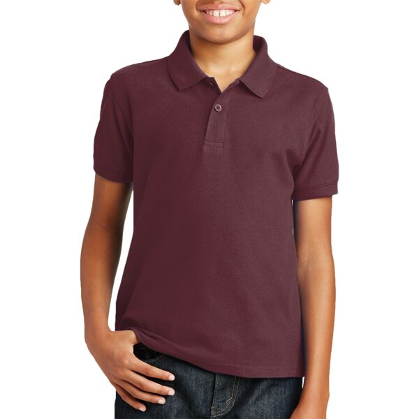 Port Authority Youth Core Classic Pique Polo Thumbnail