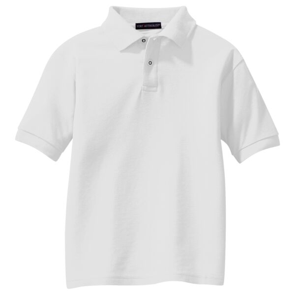 Port Authority Youth Silk Touch Polo Thumbnail
