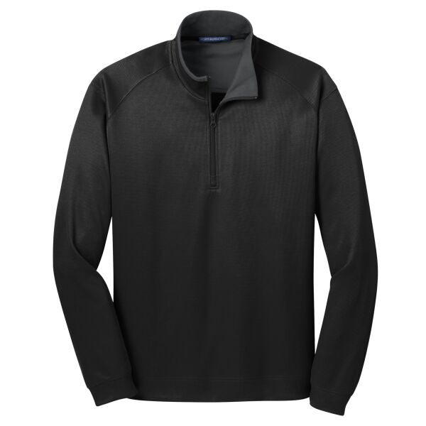 Port Authority Vertical Texture 1/4 Zip Pullover Thumbnail