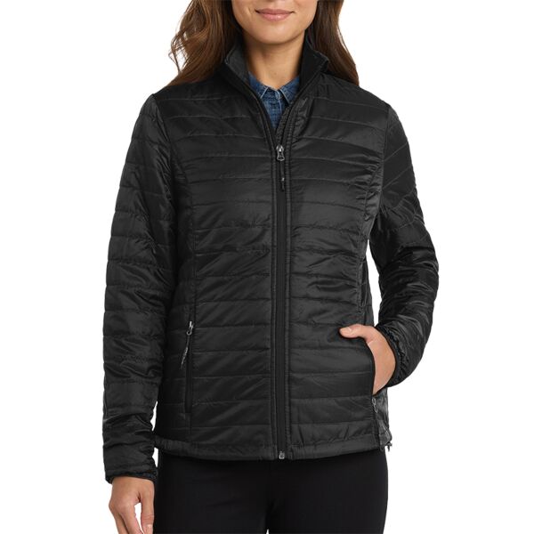 Port Authority Ladies Packable Puffy Jacket Thumbnail