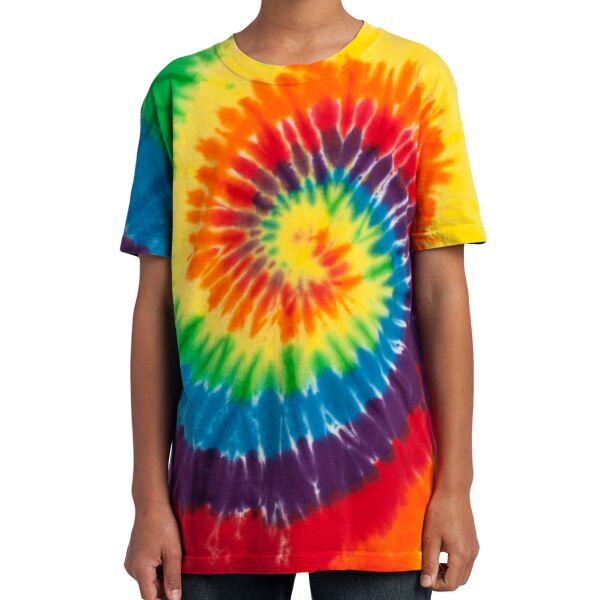 Youth Tie Dye Tee** With Customization Thumbnail