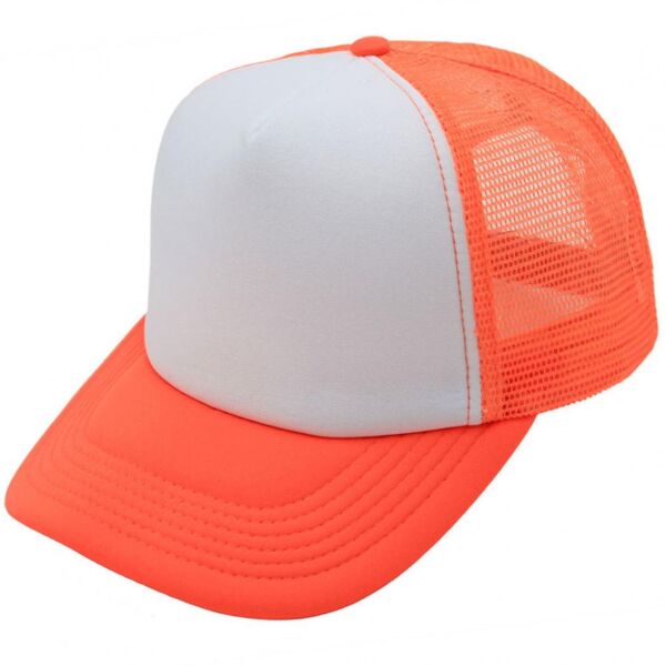 DC CAPS 5 Panel Foam Trucker Hat Mesh Back Thumbnail