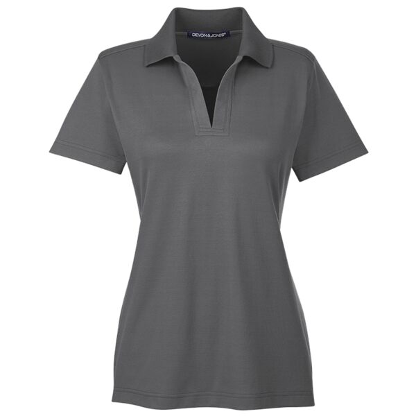 CrownLux Performance™ Ladies' Plaited Polo Thumbnail